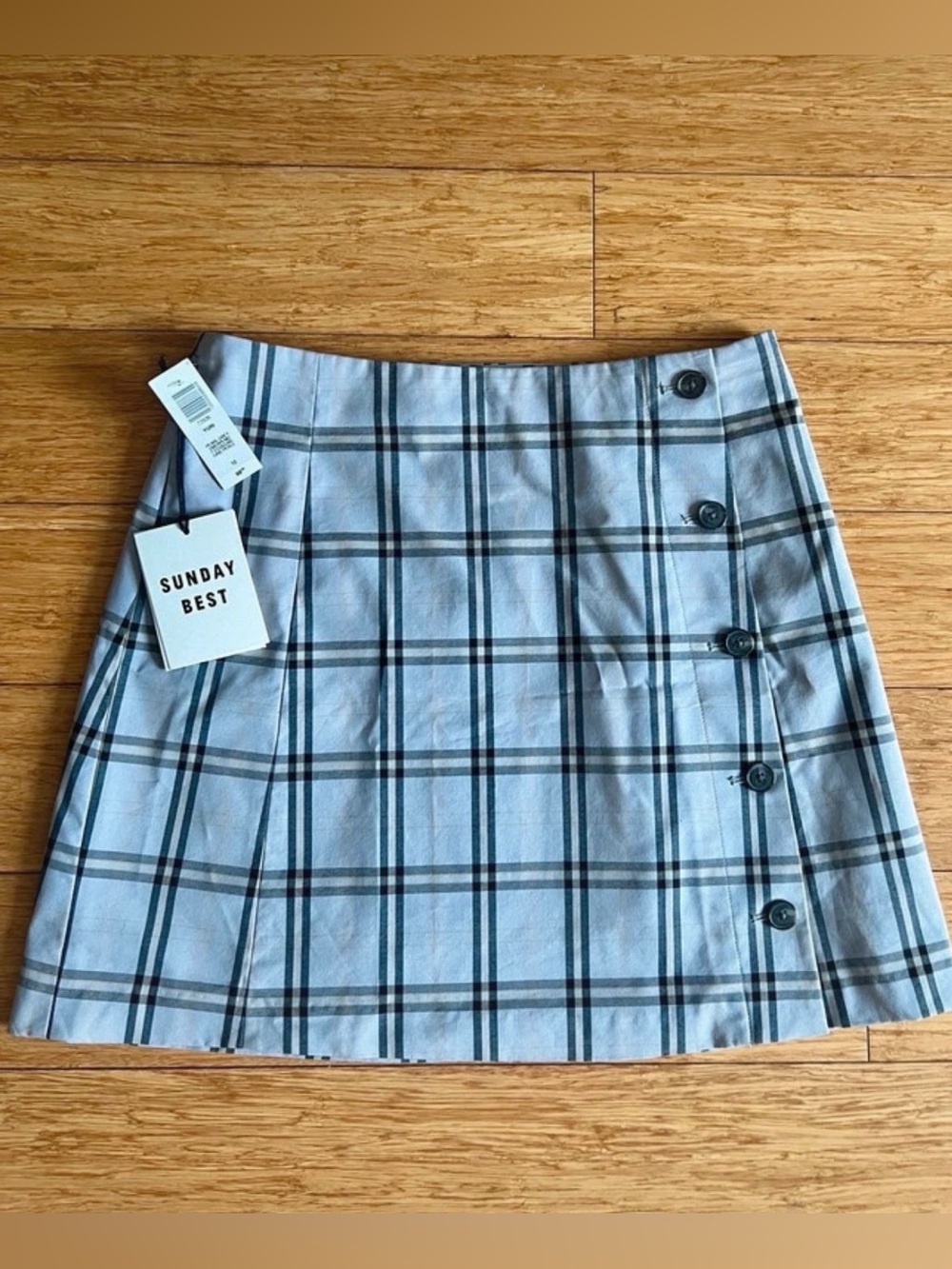 NEW with tags- Aritzia Sunday Best Plaid Skirt